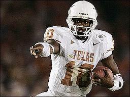 Vince Young during his great Texas days