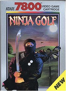 Ninja Golf on the Atari 7600