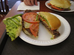 Chacarero Sandwich