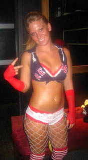 Female Red Sox Fan