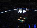 This is what the arena looks like right before the home team starting 5 are announced
