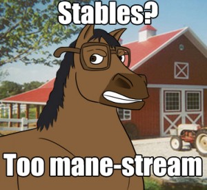Hipster Horse